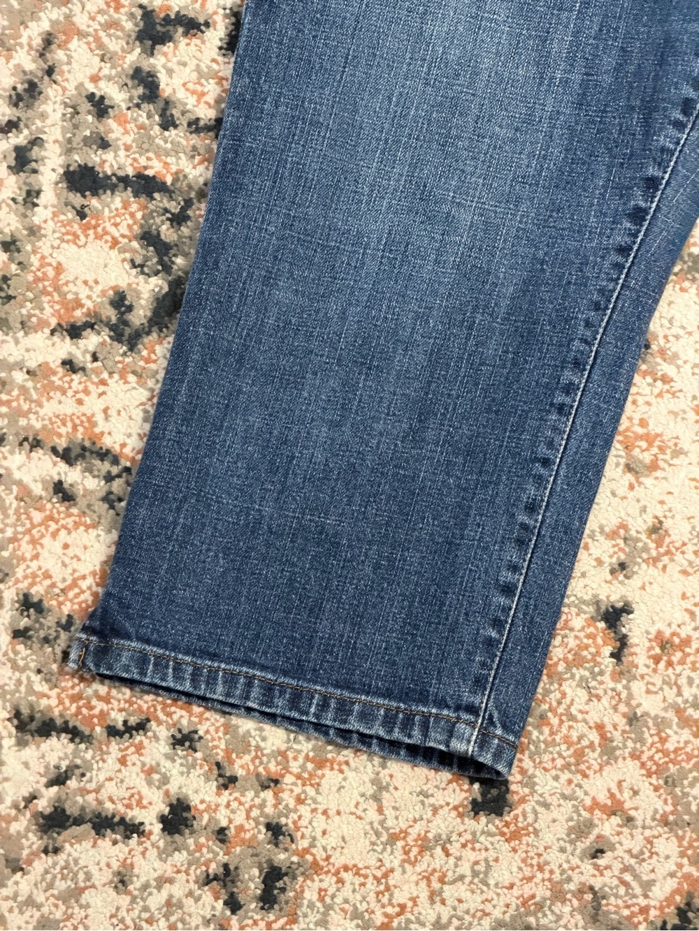 Lauren Ralph Lauren Jeans Co. Vintage Classic Mid-Calf Denim Capri Jeans Size 14 - Picture 6 of 16